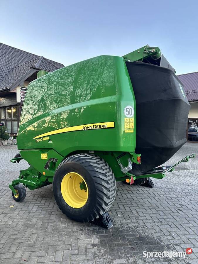 Prasa belująca John Deere 990P kurtyna z John Deere Janów
