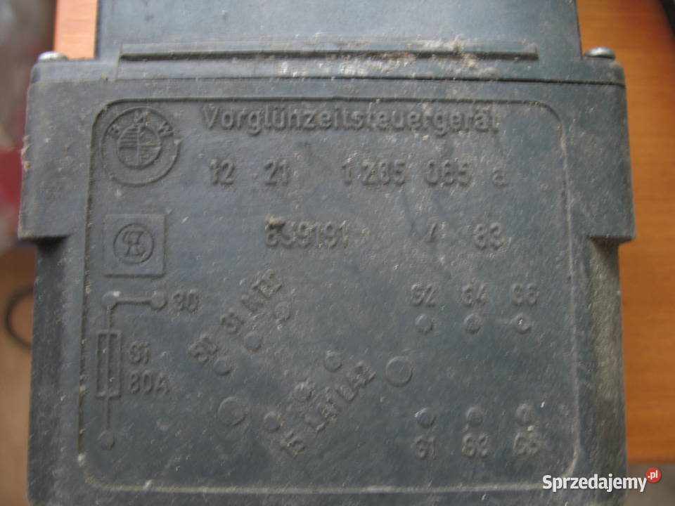 Sterownik świec żarowych Bmw e28 524d 524td e30 Układ elektryczny silnika Radom