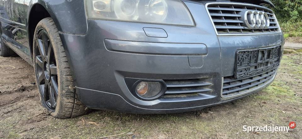 Zderzak przód przedni Audi A3 8P LX7W xenon Słupsk