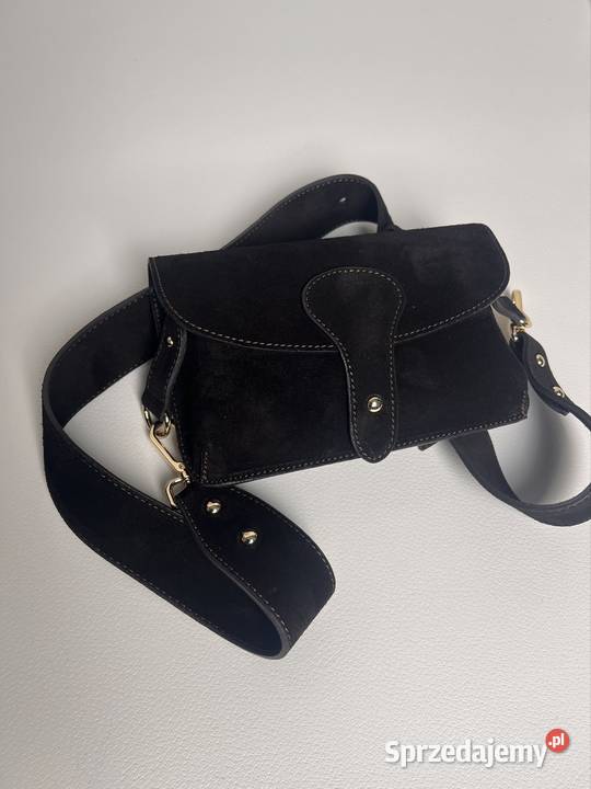 Torebka czekoladowa brązowa The Genuine Leather