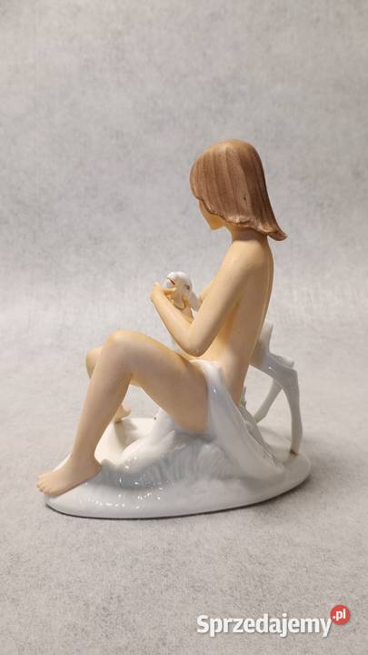 WALLENDORF Dziewczynka z sarną Kolekcjonerski Świnoujście
