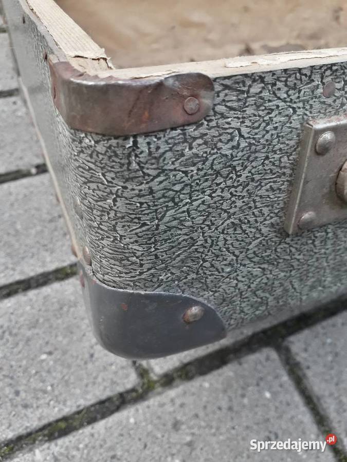 Stara walizka npna bagażnik Malucha Warszawa