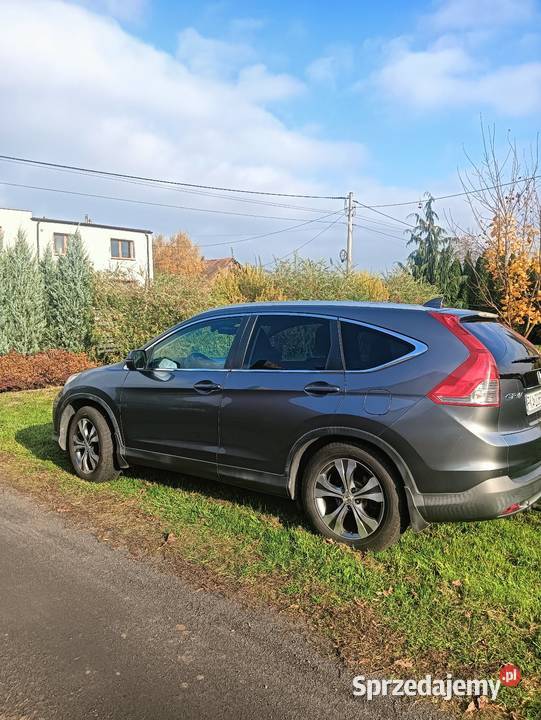 Honda CRV garażowana 4x4 bezwypadkowa grafitowy