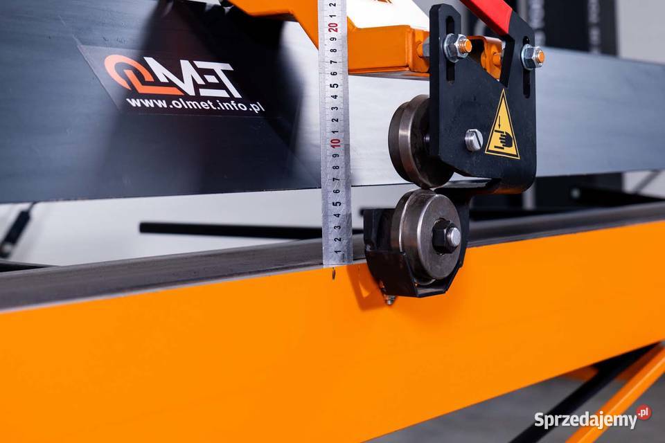 3m Nowa Zaginarka Gietarka 3m M20X3050 z nożem Gdańsk