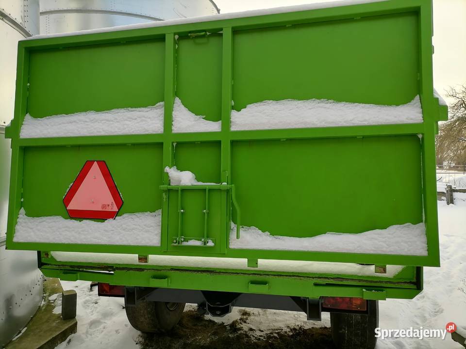 Przyczepa wywrotka jednoosiowa skorupowa Jeruzale sprzedam