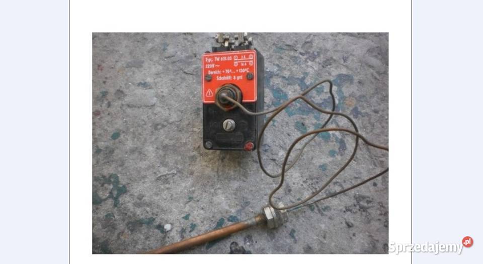 Regulator temperatury termostat 230v małopolskie