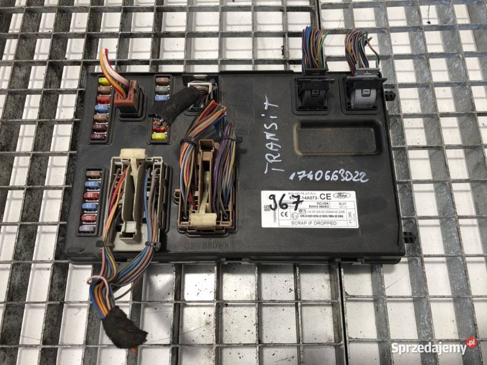 SKRZYNKA BEZPIECZNIKÓW FORD TRANSIT V Bus 0614 sprzedam