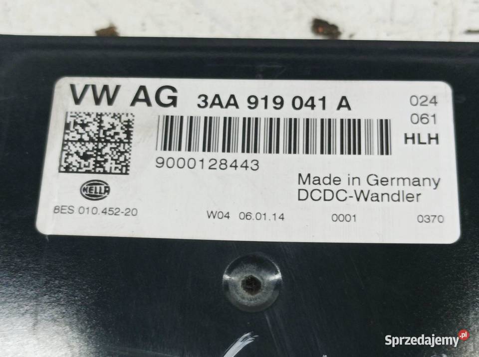 MODUŁ NAPIĘCIA 3AA919041A Skoda Superb II sprzedam