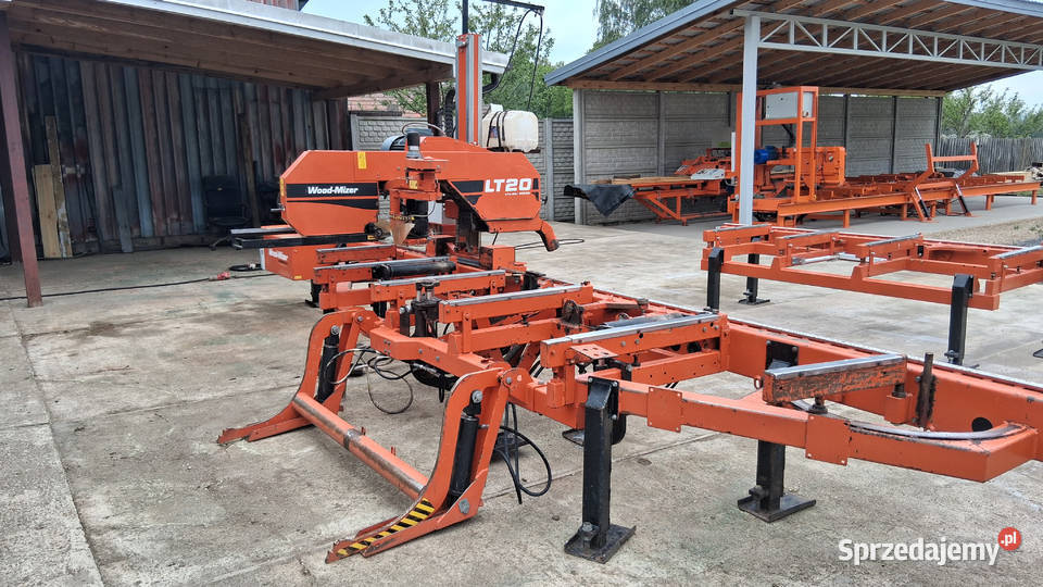 Trak taśmowy WoodMizer LT20 Hyraulika wirex LT40 łódzkie Gumnisko