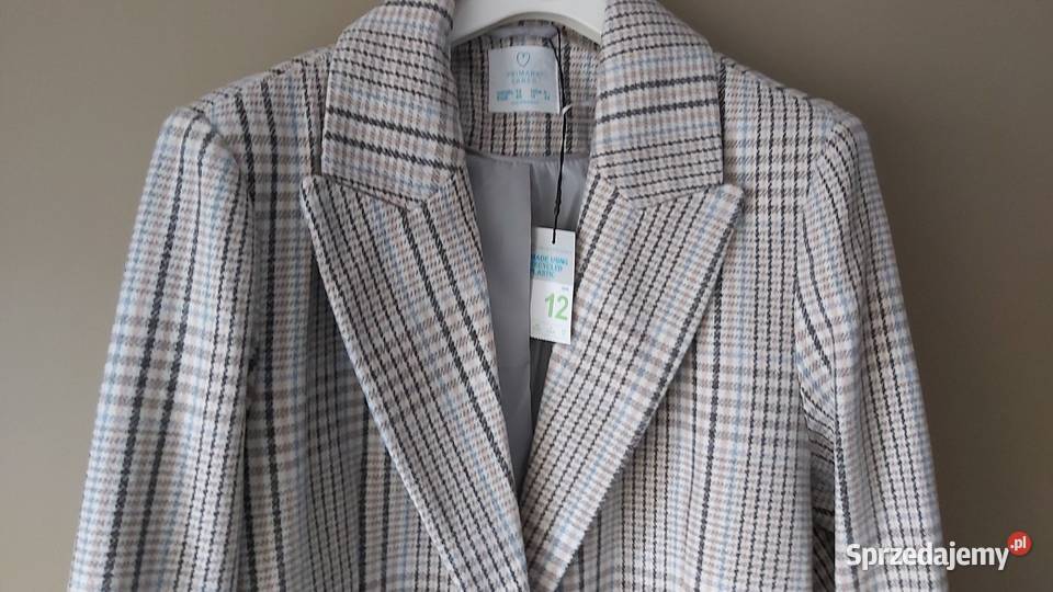 Płaszcz damski z wełną 2 rozmiar L 40 Prymark