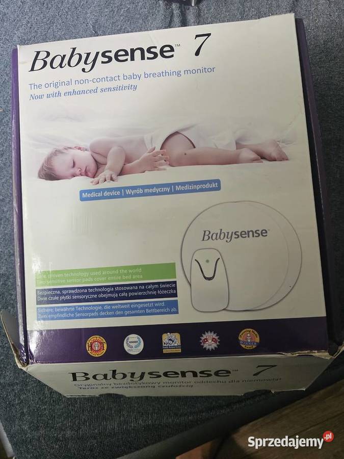 Monitor oddechu z kamerą babysens łódzkie Łódź sprzedam