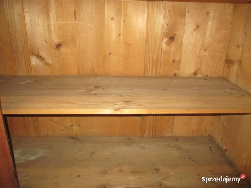 Stara Drewniana Szafka Bufet Pomocnik Nieporęt