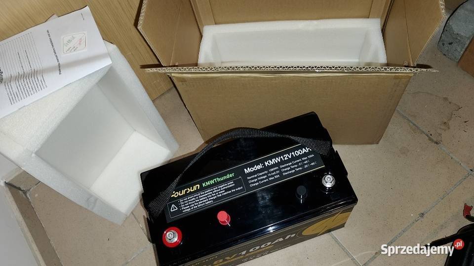 Akumulator nowy LiFePO4 12V 100Ah osobowe Akumulatory