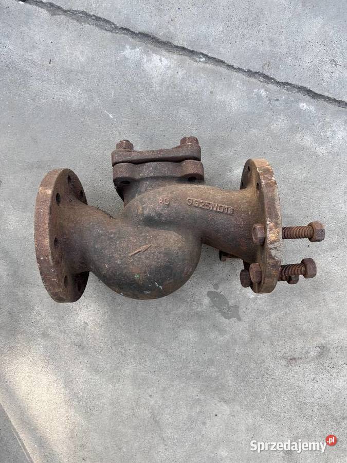 Zawór zwrotny żeliwny Ogrzewanie Śmigiel