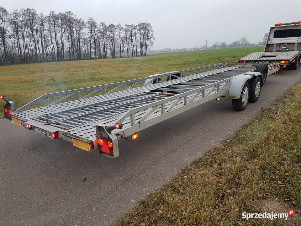 LAWETA PRZYCZEPA SAMOCHODOWA PODWOJNA 2200kg wielkopolskie Turek