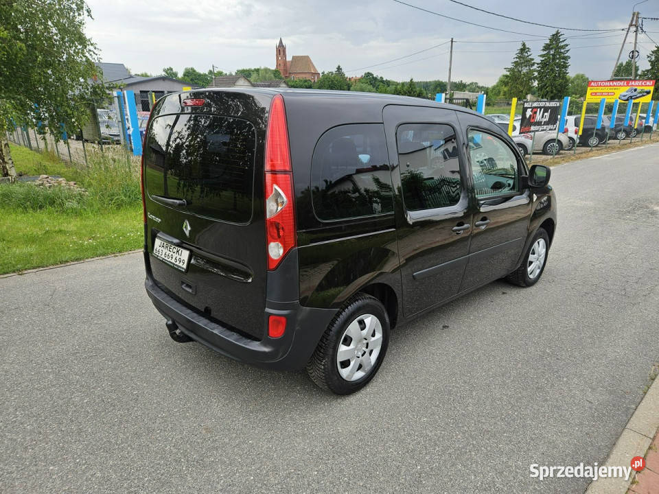 Renault Kangoo Opłacony Zdrowy Zadbany czarny Kisielice