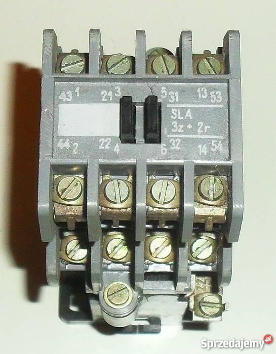 Stycznik 16 A SLA 7 II ELESTER cewka 220 VAC Gliwice