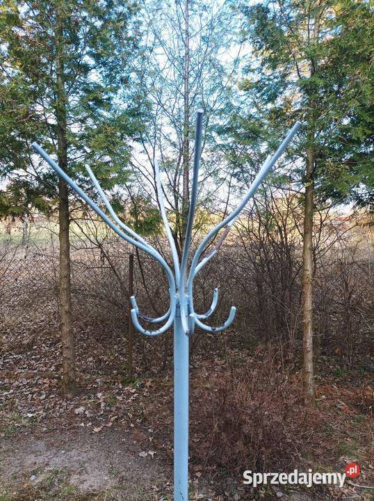 Wieszak stojący metalowy Sterdyń