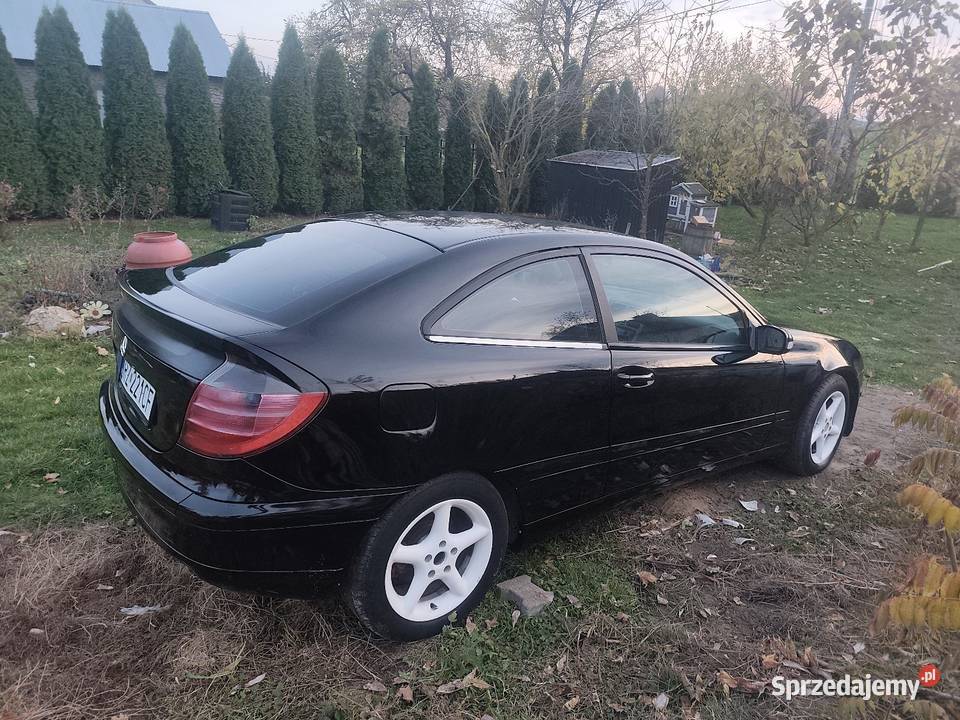 Mercedes W203 coupe 23 kompressor 197 370000km Ćmielów