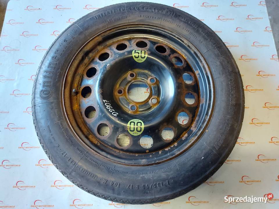 BMW E83 koło dojazdowe 1359017 104M 5x120 ET18 Koła dojazdowe Kielce