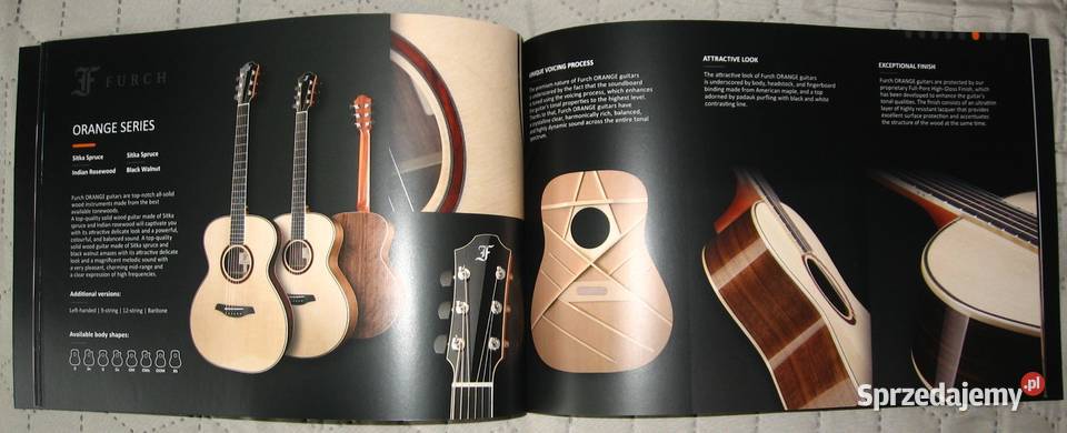 FURCH guitar catalog katalog gitar Kępice