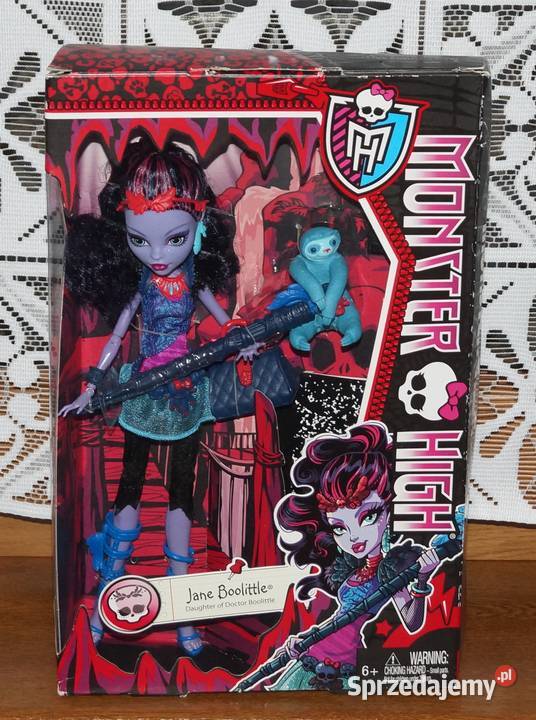 Monster High JANE BOOLITTLE Signature pierwsza śląskie sprzedam