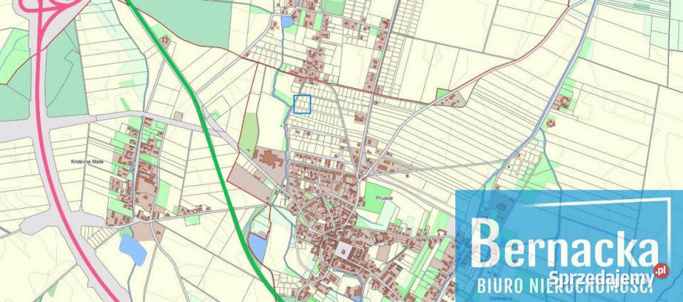 Działki budowlane Prusice z Mpzp