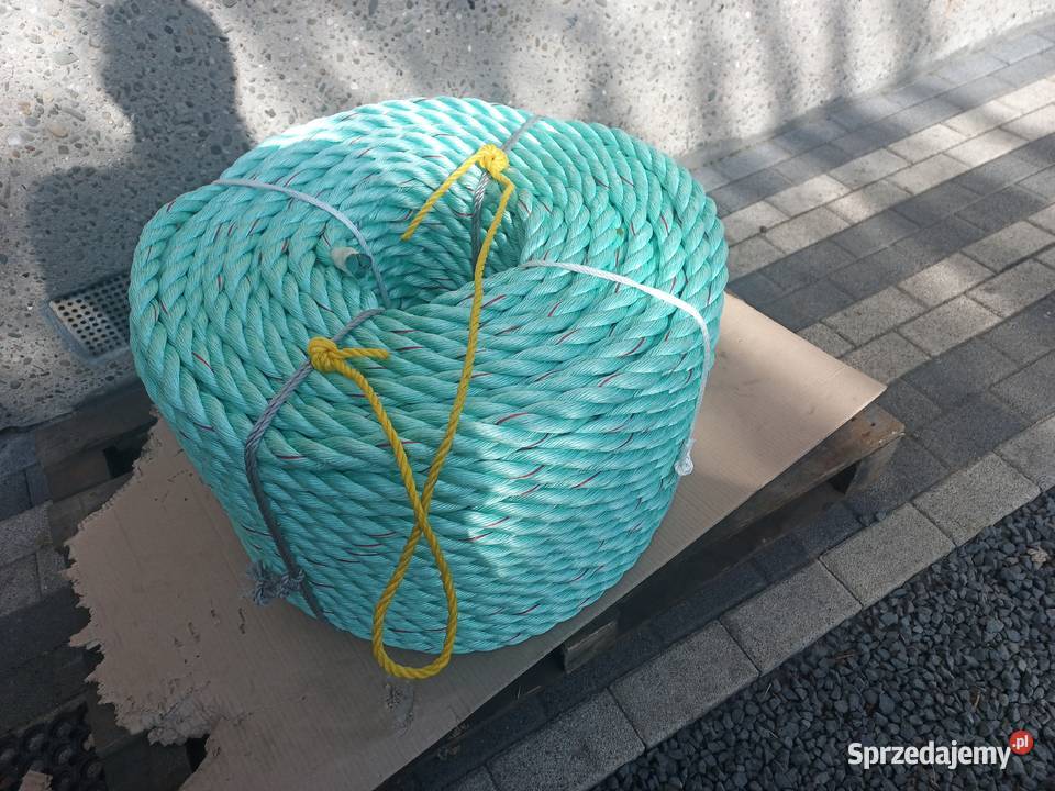 Skręcana syntetyczna lina cumowniczakotwiczna 26 Szczejkowice