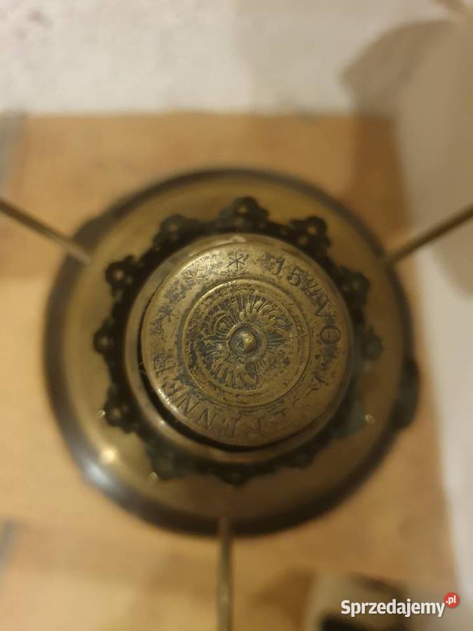 Lampa naftowa niemiecka Carl Hory Berlin stara lubelskie Lublin sprzedam
