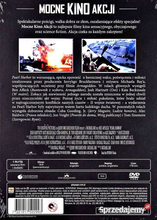 PEARL HARBOR KATE BECKINSALE MOCNE KINO AKCJI wielkopolskie Kalisz