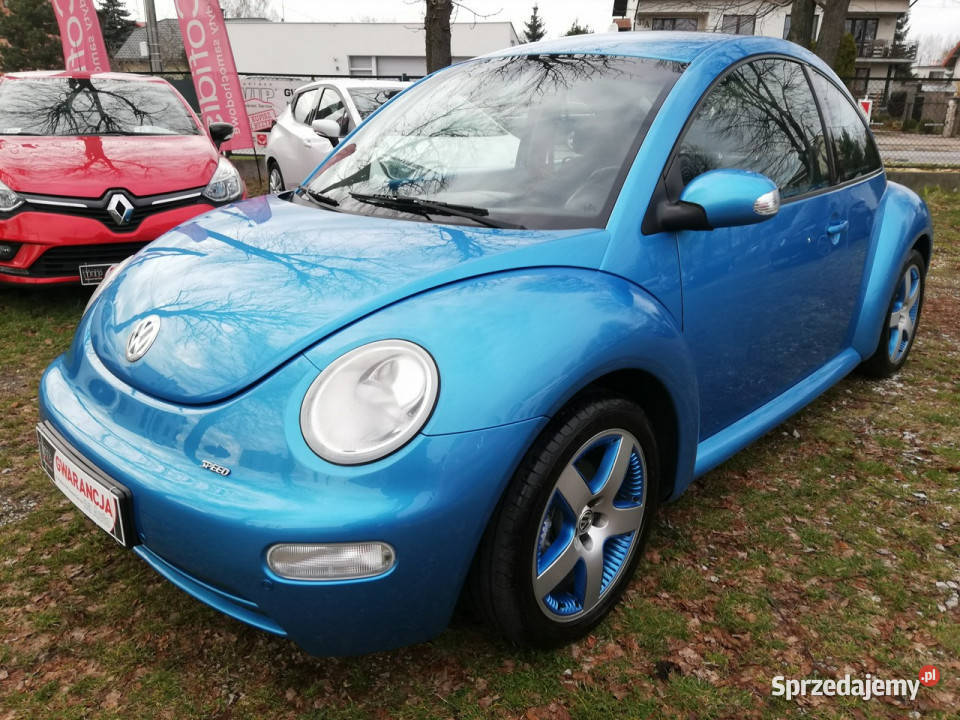 Volkswagen New Beetle 1.6 benz. - klima - serwisowany - ult…