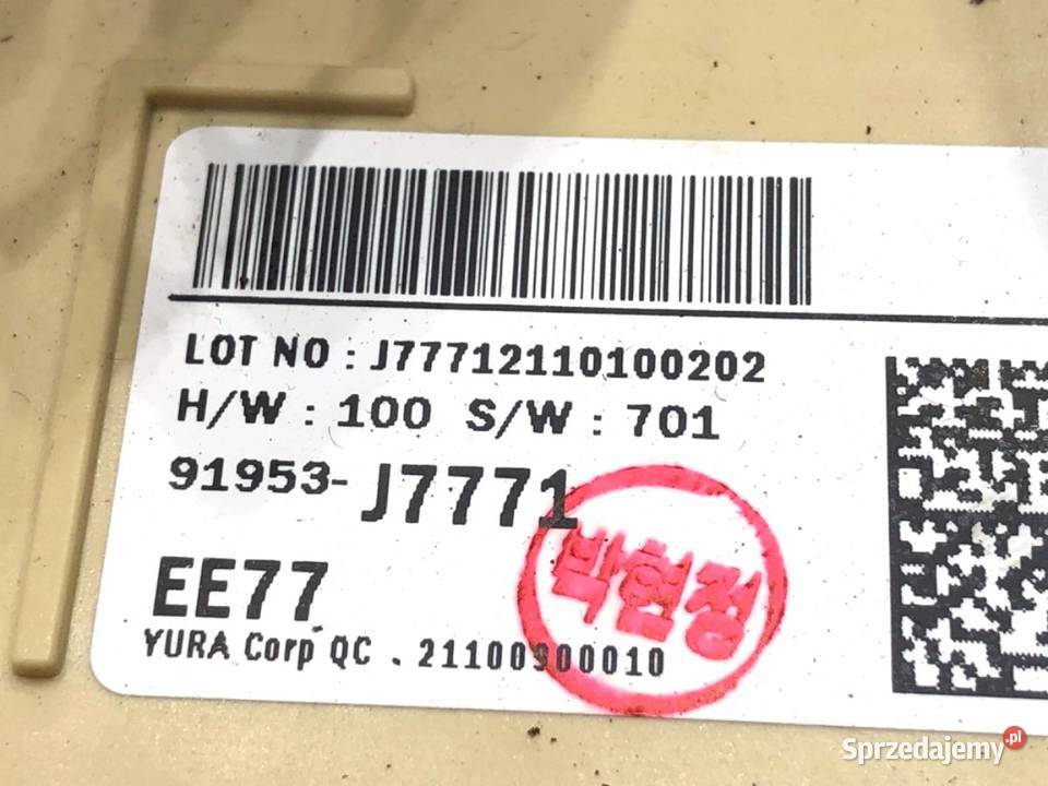 SKRZYNKA BEZPIECZNIKÓW KIA CEED 91953J7771 Skrzynki bezpieczników podkarpackie