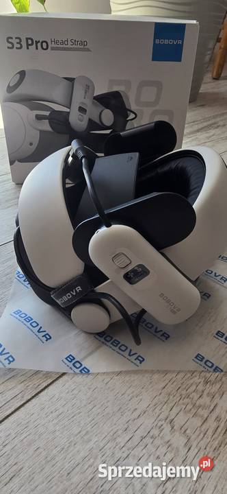 BOBOVR S3 Pro do Meta Quest 3 Pasek Bateria B100 pomorskie Lublewo Gdańskie