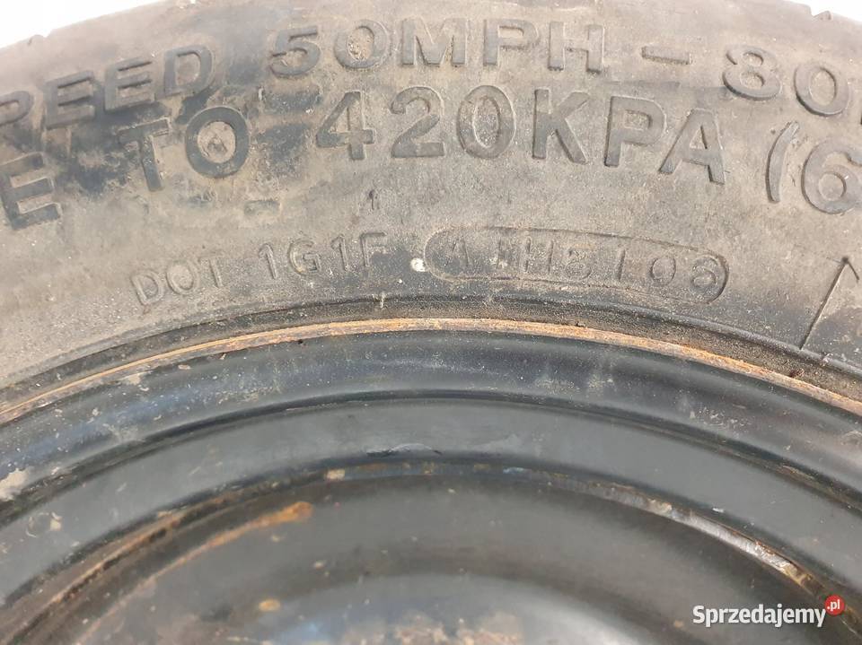 KOŁO DOJAZDOWE 12585 R16 1S71MH 5x108 dojazdówka Chełm