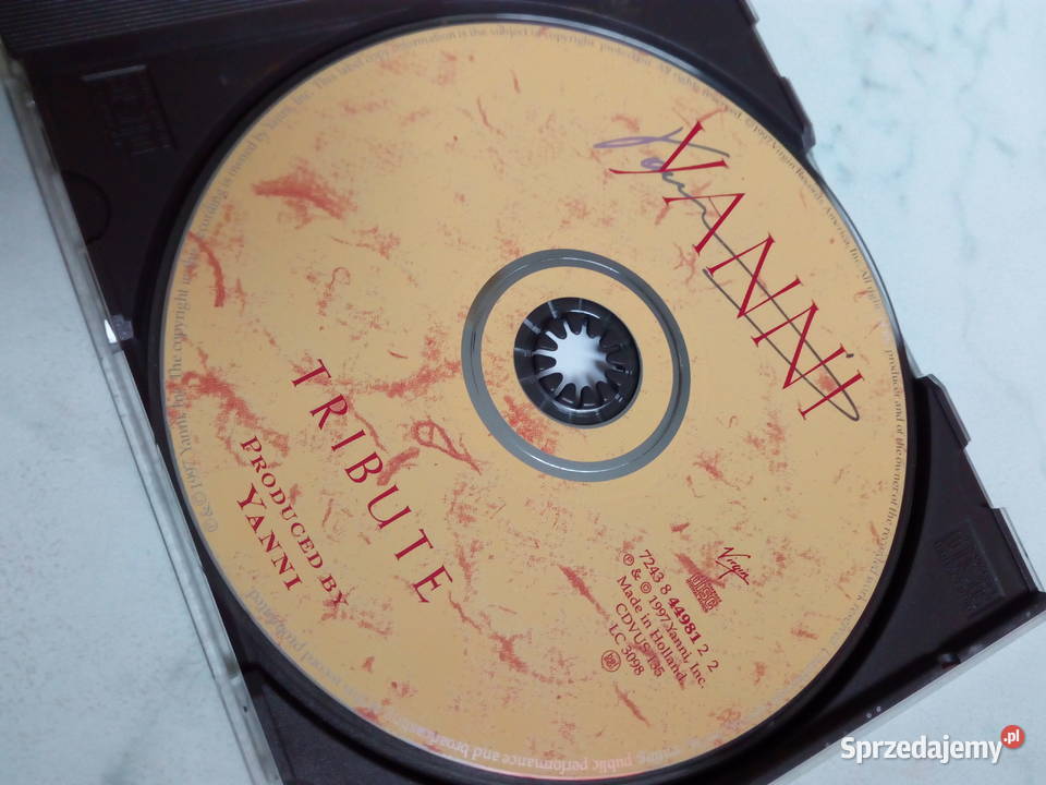YANNI Tribute 1997 Virgin Records CD 1 płyta Puławy sprzedam