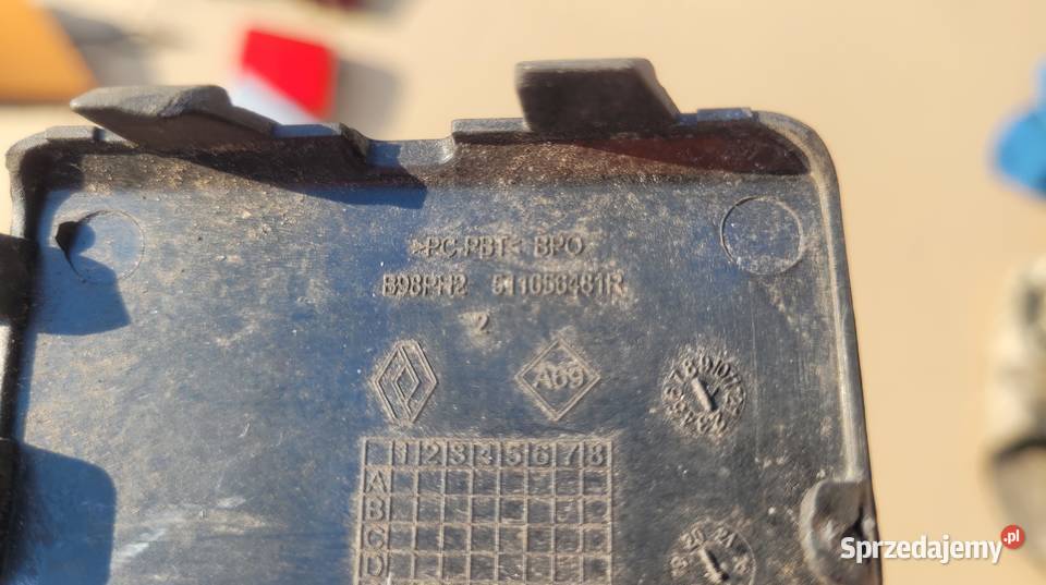 RENAULT CLIO IV 16 LIFT HB ZAŚLEPKA ZDERZAK TYŁ osobowe Ruda Śląska