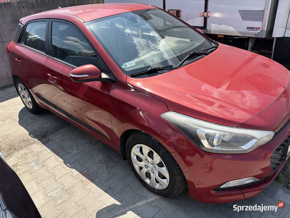 Syndyk sprzeda Hyundai I20 12 2015 r Rok produkcji 2015 Łomża sprzedam