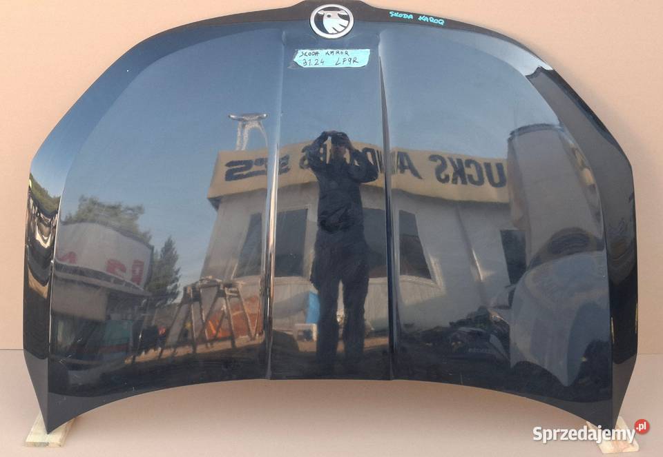 SKODA KAROQ MASKA POKRYWA SILNIKA 57A823155 osobowe Maski Bieleń