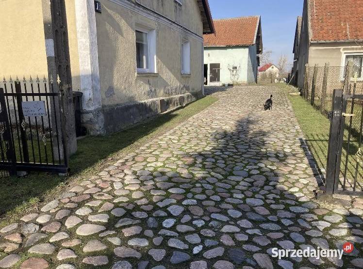 Dom pół domu z garażem i ogrodem działka Sprzedaż Giżycko sprzedam