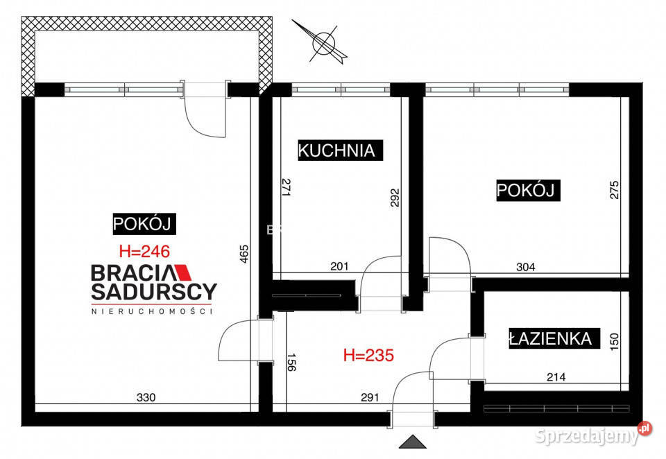 Mieszkanie do sprzedania 38m2 2pok Kraków