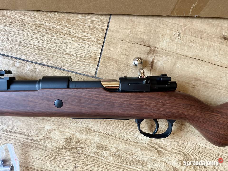 Replika ASG Kar98 Double Bell sprężynowy kolba z Łódź