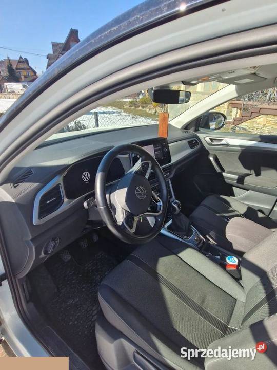 Volkswagen TRoc 15 benzyna 150 2022r Polski manualna T-Roc Zakopane