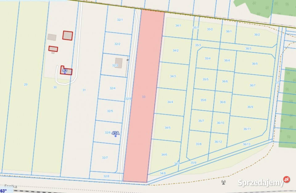 Michałów urokliwa działka budowlana 5500 m2 Sprzedaż