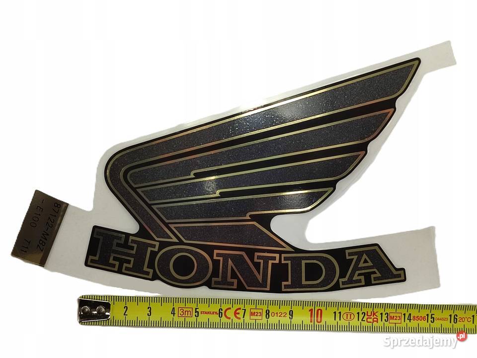 NAKLEJKA HONDA NA BAK L STR HONDA CB600F HORNET