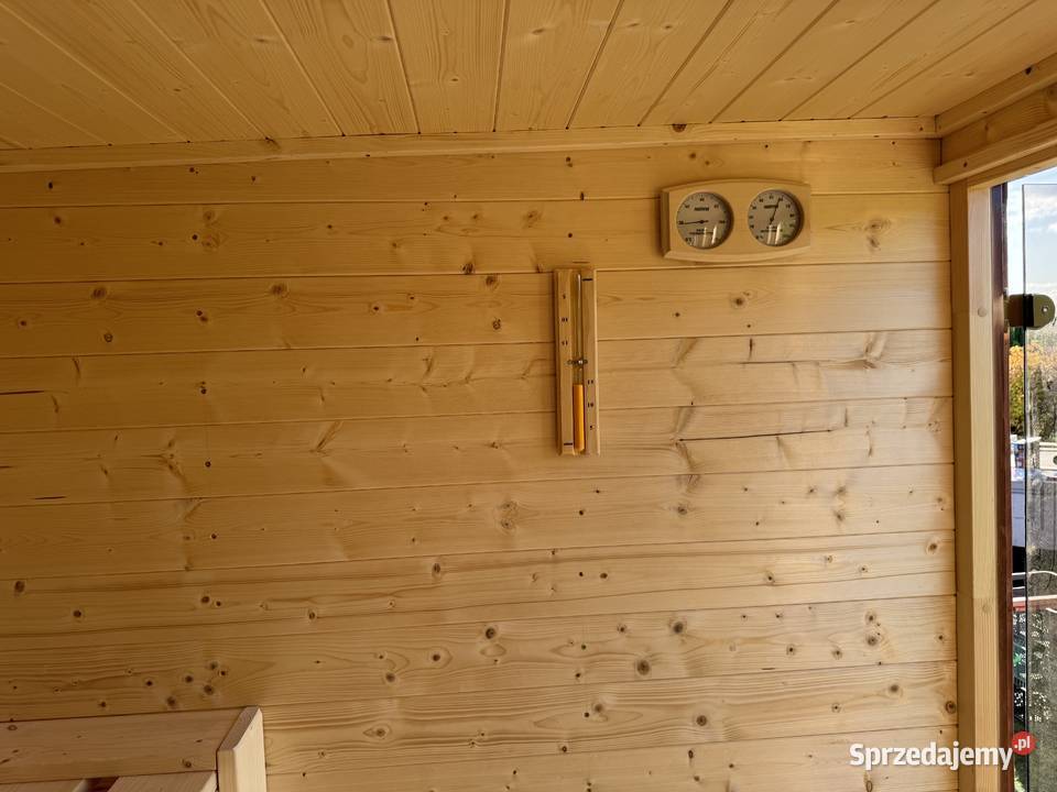 SAUNA OGRODOWA OCIEPLONA Pozostałe łódzkie Skierniewice