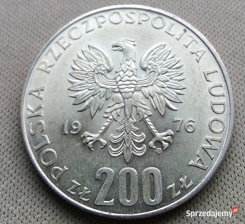 POLSKA200 1976 rSREBRO 625 IGRZYSKA XXI Numizmatyka mazowieckie Legionowo