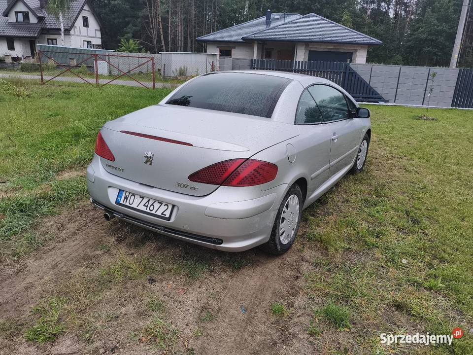 Peugeot 307cc 20 benzyna Laskowiec sprzedam