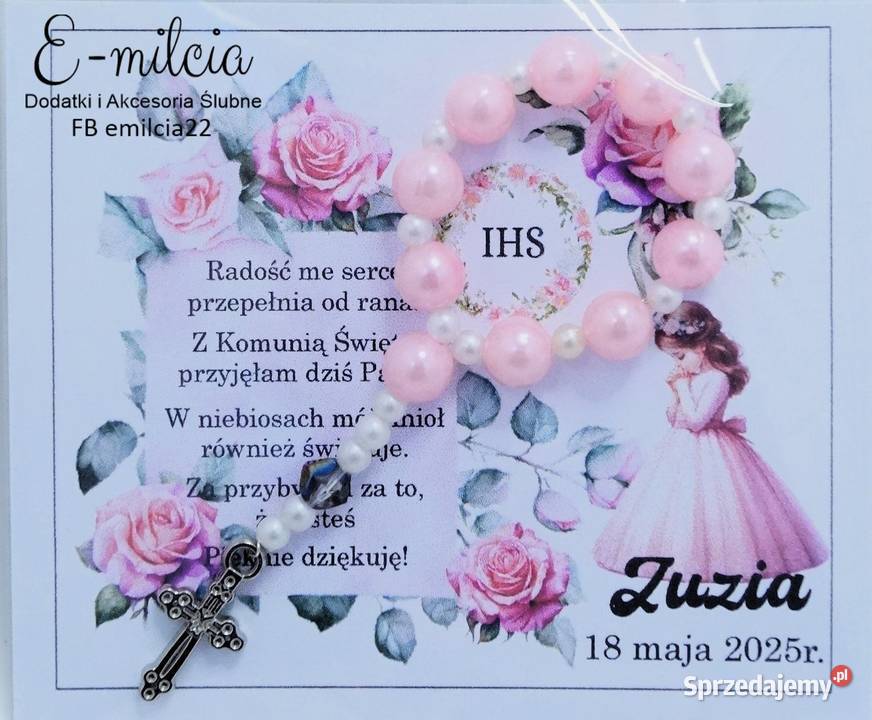 Podziękowania Gości z okazji I Komunii Św