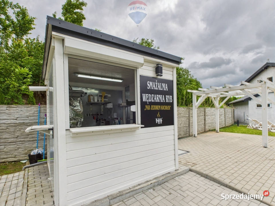 Obiekt hotelowy jeziorem na Mazurach 553.17m2 Marcinkowo