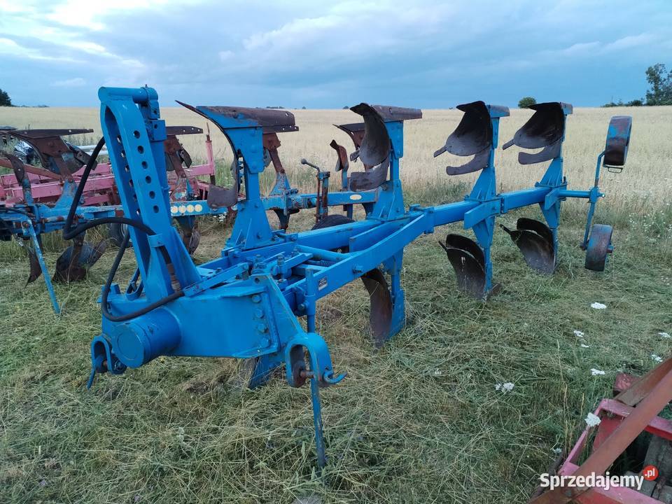 Pług 4skibowy obrotowy Brening nieuszkodzony Pługi Przyłęk sprzedam